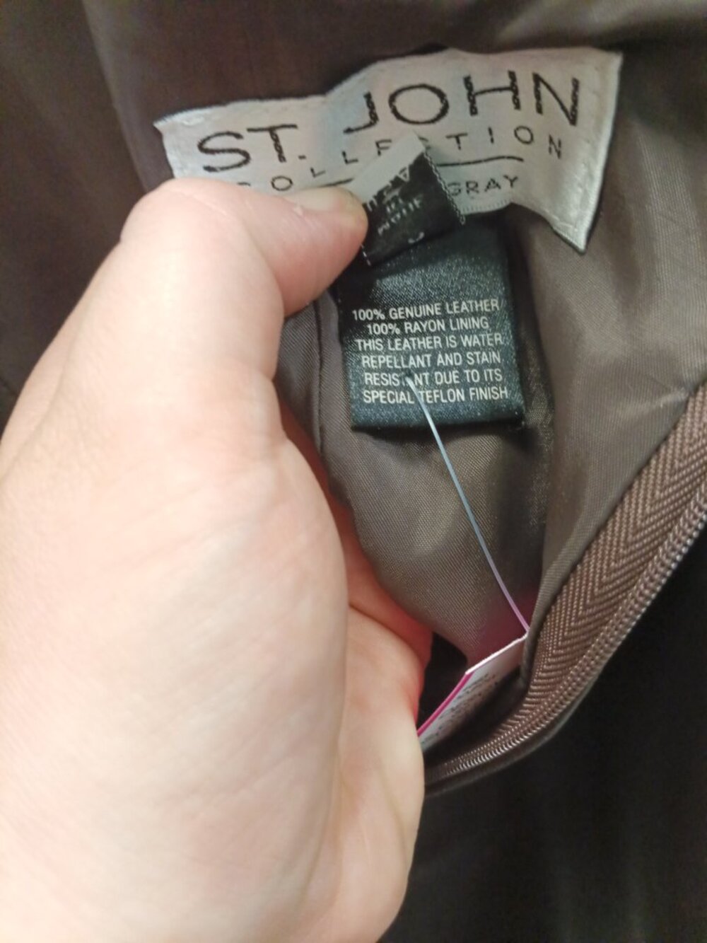 St John Leather Skirt - Picture 4 of 6